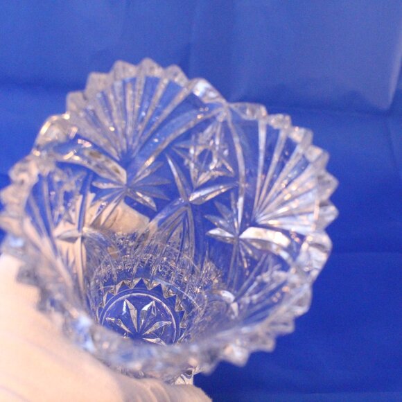 JG Durand of France Chrystal Vase - Vintage Lead Crystal from 90's - 6 3/4" Tall - Picture 2 of 9
